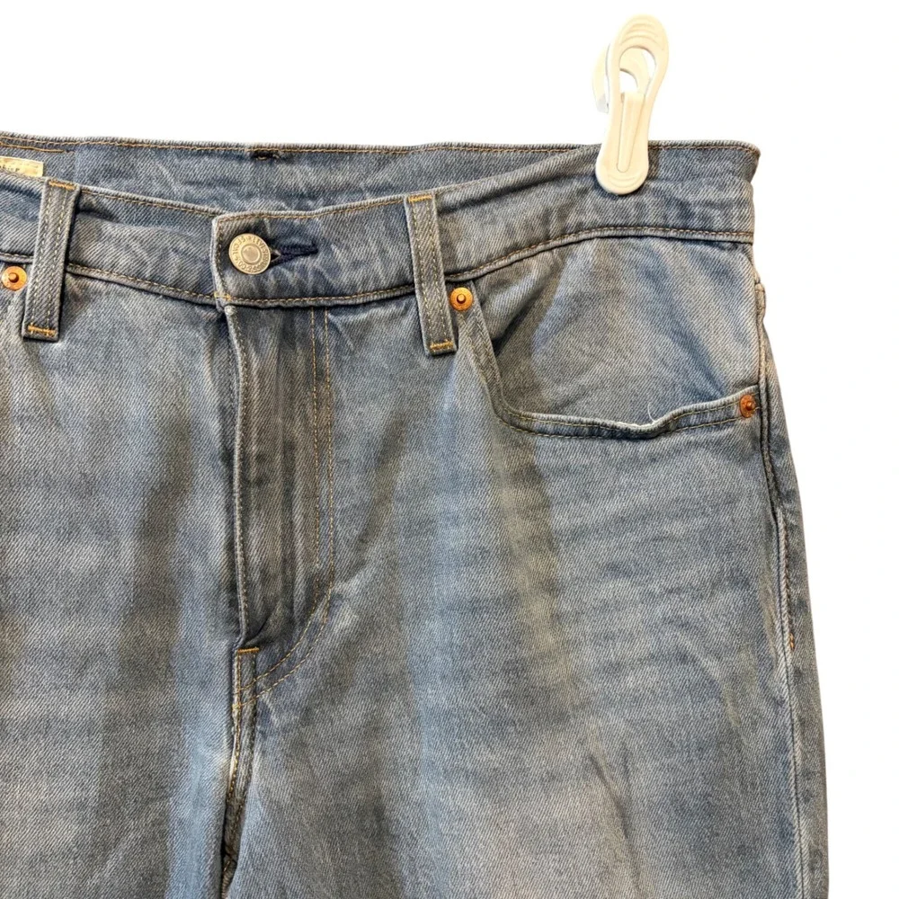 Levis Premium 511 Slim Fit Big‎ E Light Wash Blue Denim Jeans 32x34 04511-5932